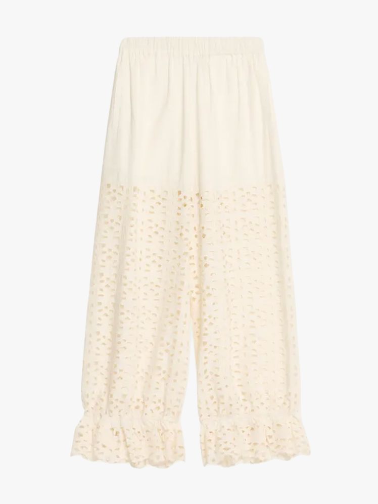 Image may contain Clothing Pants and Skirt