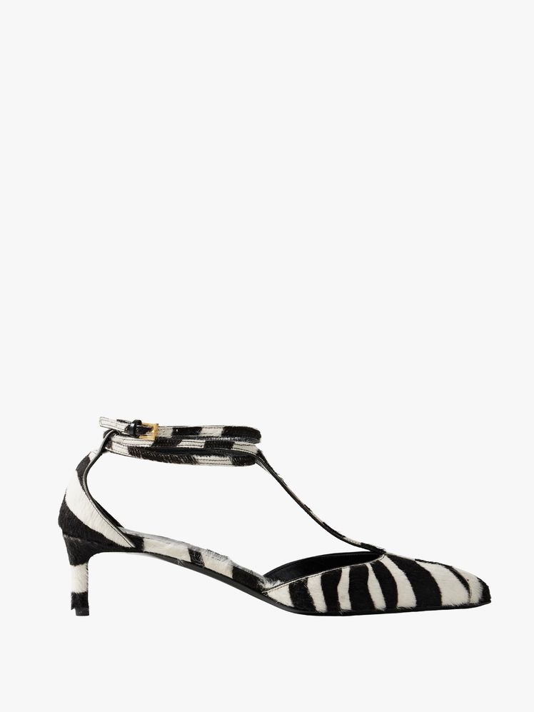 Image may contain Clothing Footwear Sandal Shoe and High Heel