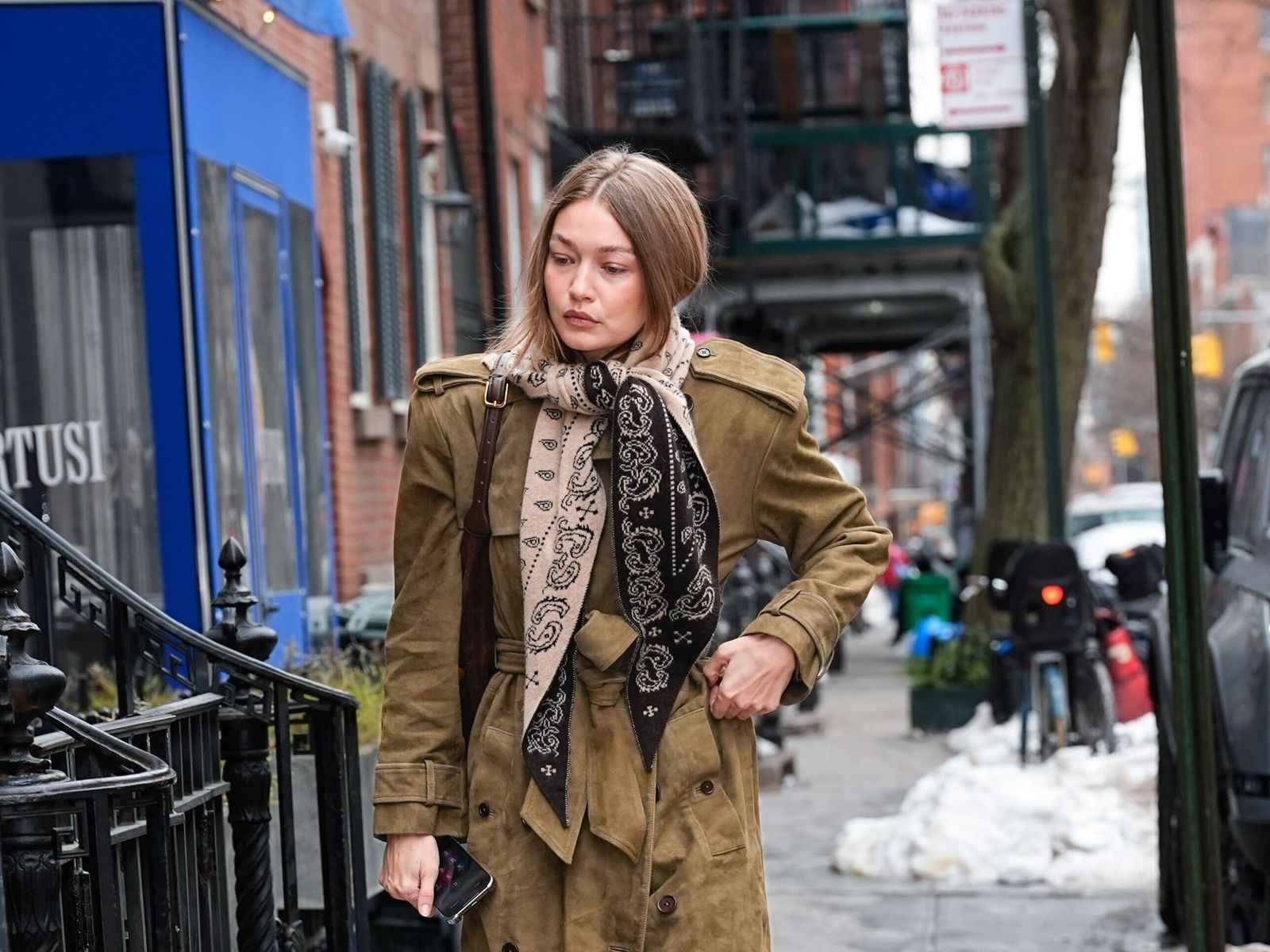 Gigi Hadid’s Bandana Scarf Proves That You’re Always Your Own Best Muse