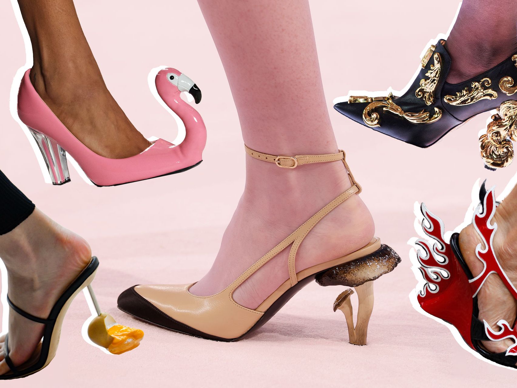 A Fashion History of the Most Fantastical High Heels to Hit the Runway